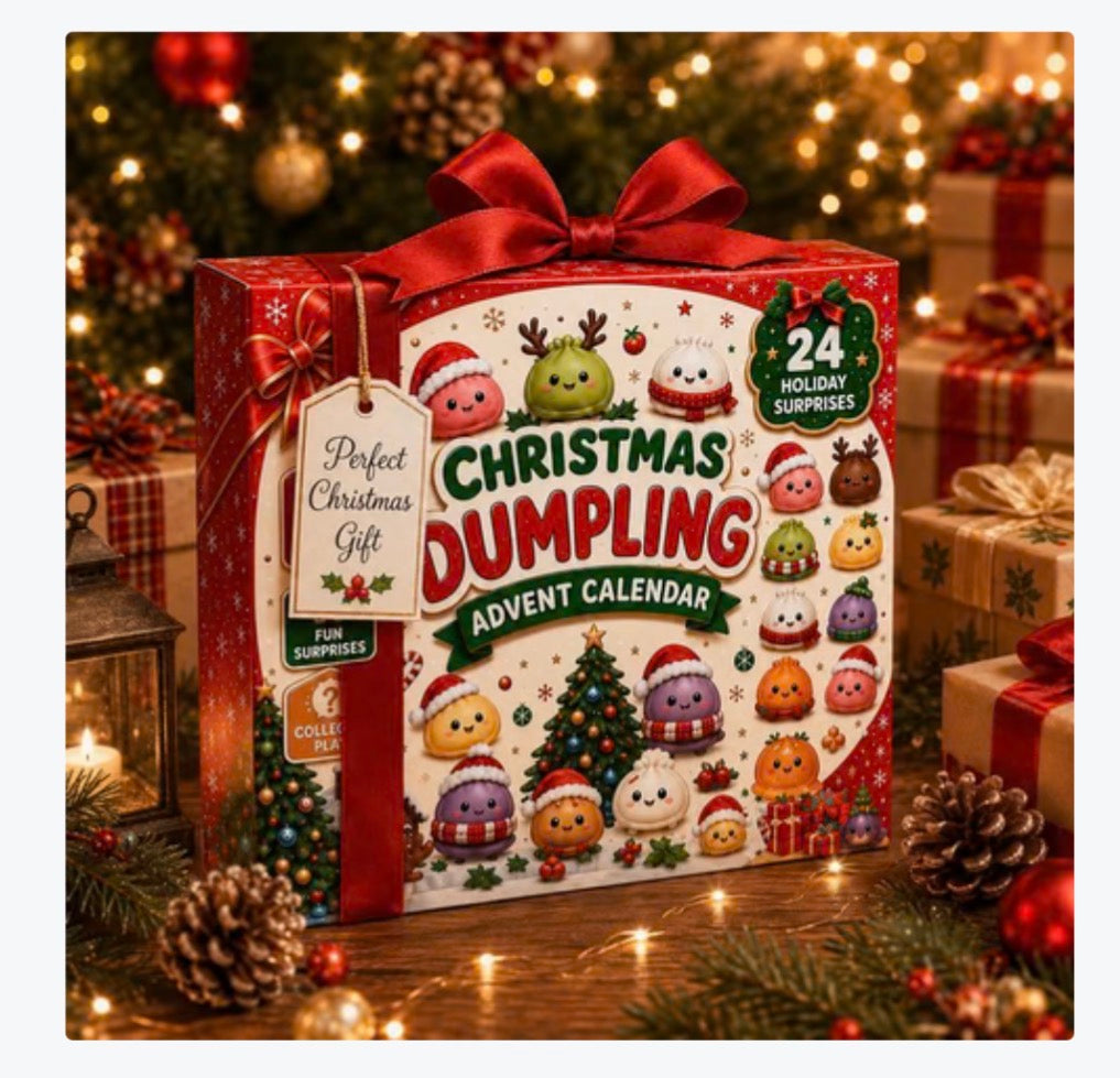 Christmas Mystery Dumpling Advent Calendar gift box