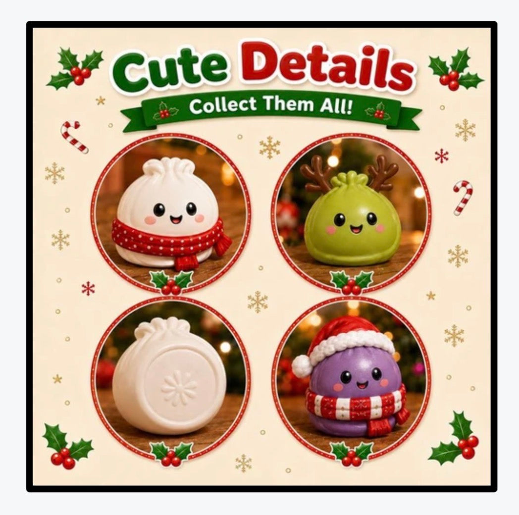 Christmas dumpling collectible character details